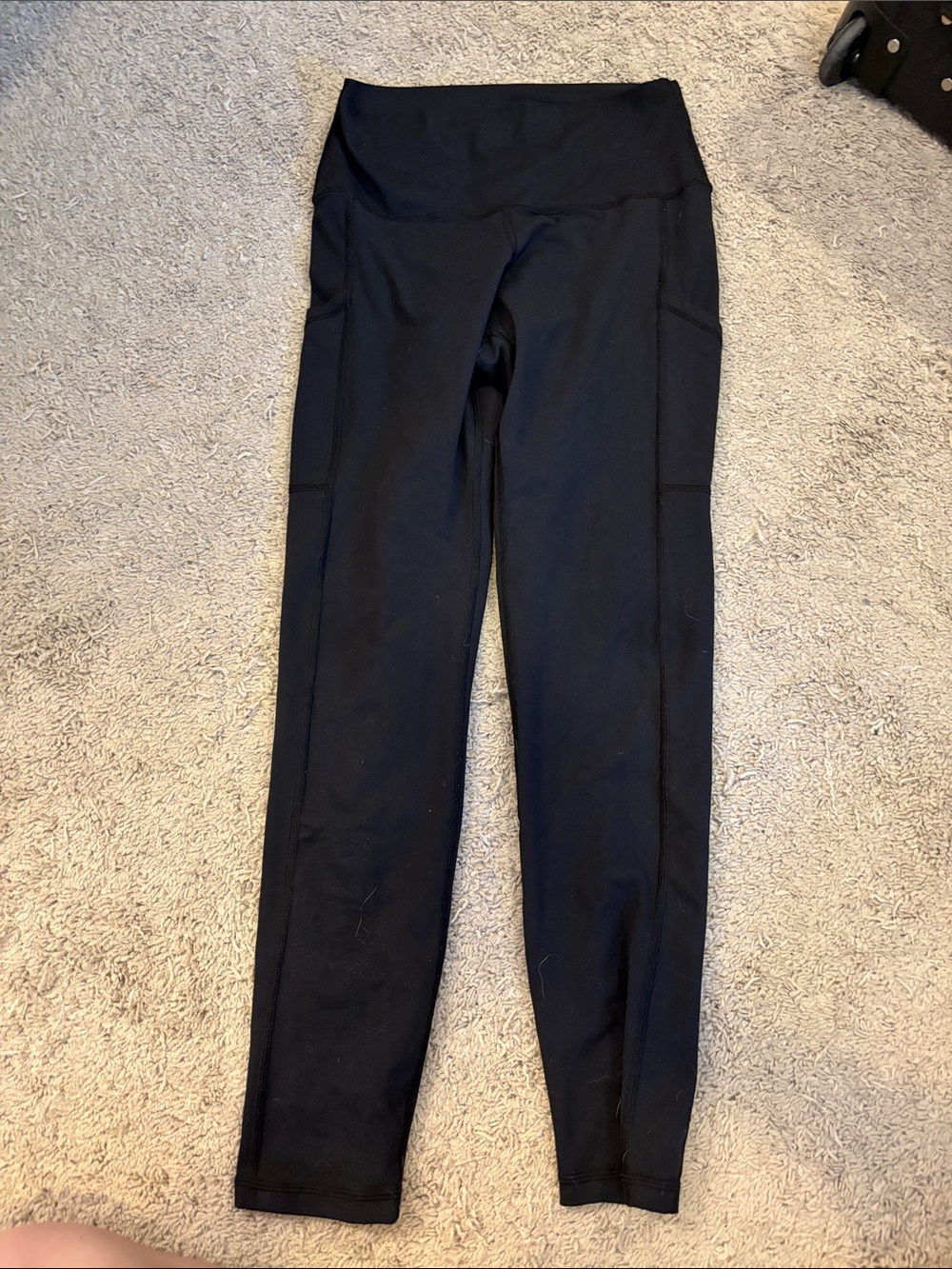 aerie Offline Black High-Waist Pocket Leggings